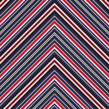 Moda tekstil ve grafikleri için uygun kırmızı Chevron köşegen çizgili dikişsiz arkaplan