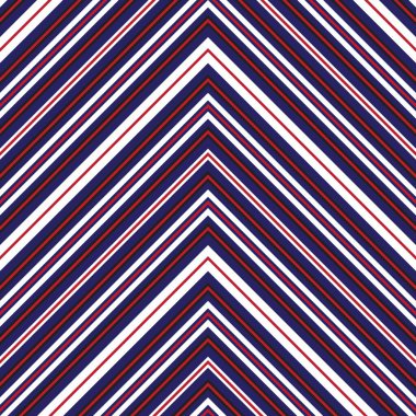 Moda tekstili ve grafikleri için uygun kırmızı ve mavi köşegen çizgili, dikişsiz arkaplan