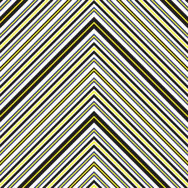 Sarı Chevron köşegen çizgili desensiz arka plan moda tekstil ve grafikleri için uygun