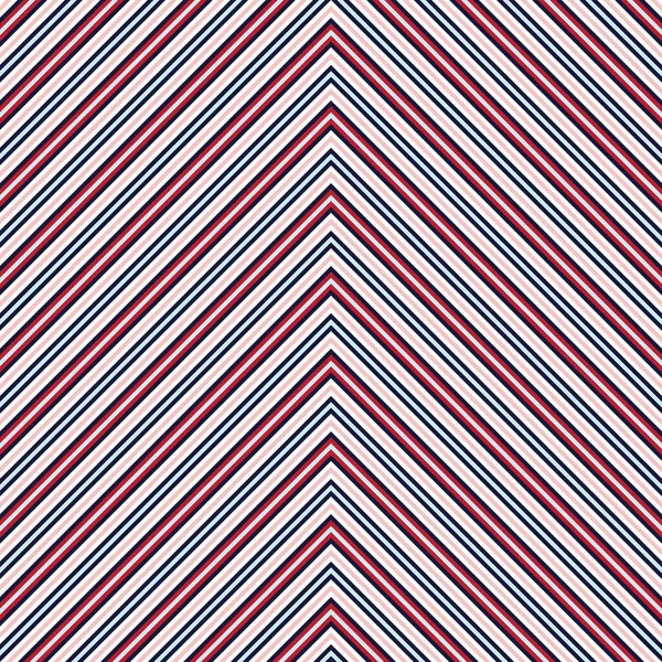 Красный Chevron Диагональ Полосатый Бесшовный Фон Шаблона Подходит Моды Текстиля — стоковый вектор