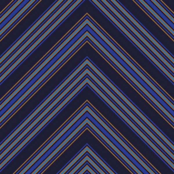 Blue Chevron Diagonal Paski Bezszwowe Tło Wzór Nadaje Się Mody — Wektor stockowy