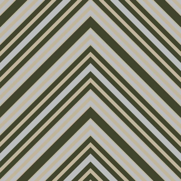 Green Chevron Diagonal Striped Seamless Pattern Background Suitable Fashion Textiles — Stock Vector