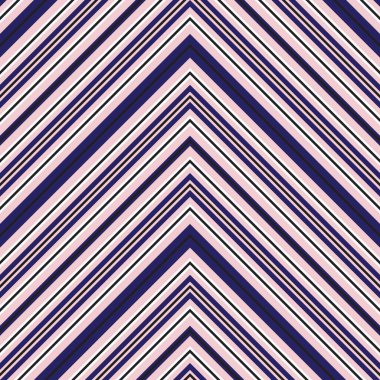 Moda tekstili ve grafikleri için uygun pembe ve lacivert köşegen çizgili desenli arkaplan.