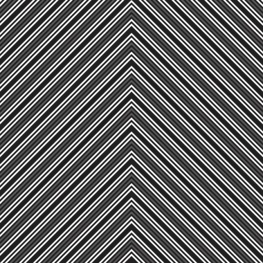 Siyah ve beyaz Chevron köşegen çizgili desensiz arka plan moda tekstil ve grafikleri için uygun.