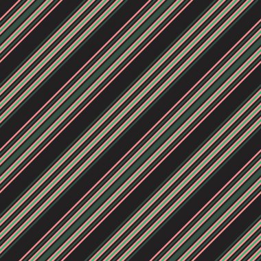 Moda tekstil ve grafikleri için uygun yeşil köşegen çizgili dikişsiz model arkaplanı