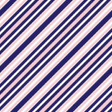 Moda tekstili ve grafikleri için uygun pembe ve deniz köşegenli çizgili dikişsiz arkaplan