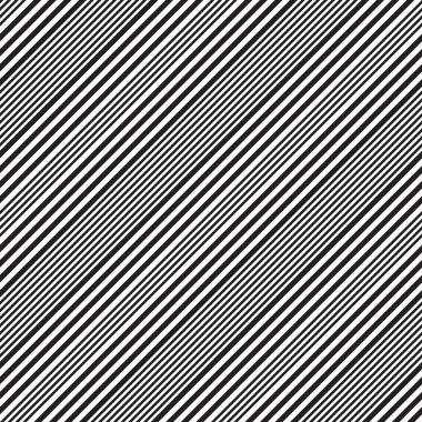 Moda tekstili ve grafikleri için uygun siyah ve beyaz köşegen çizgili düz desenli arkaplan