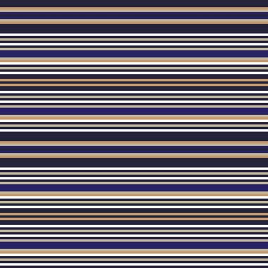 Moda tekstil ve grafikleri için uygun mavi yatay çizgili dikişsiz arkaplan