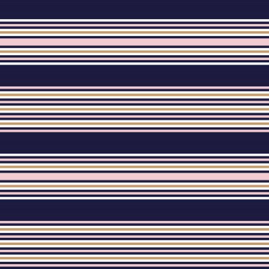 Moda tekstili ve grafikleri için uygun pembe ve denizci çizgili kusursuz desen.