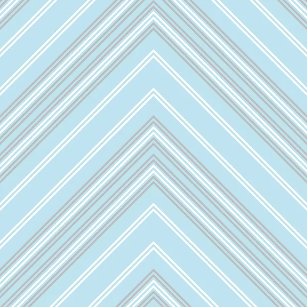 Sky Blue Chevron Diagonal Striped Seamless Pattern Background Suitable Fashion — Stock Vector
