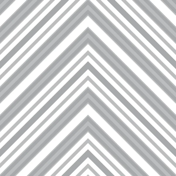 White Chevron Diagonal Striped Seamless Pattern Background Suitable Fashion Textiles — Stock Vector