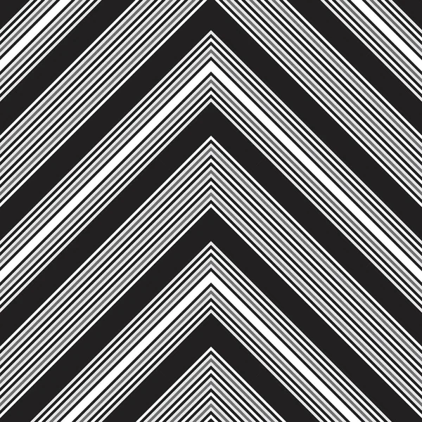 Fondo Sin Costuras Rayado Diagonal Chevron Blanco Negro Adecuado Para — Archivo Imágenes Vectoriales