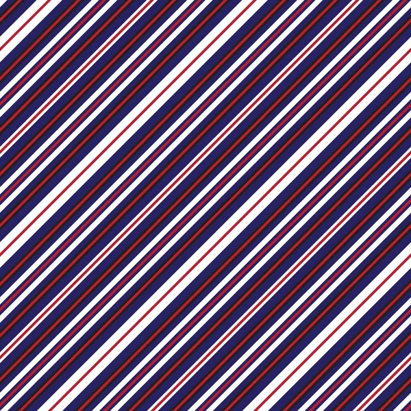 Fondo Patrón Inconsútil Rayado Diagonal Rojo Azul Adecuado Para Textiles — Archivo Imágenes Vectoriales