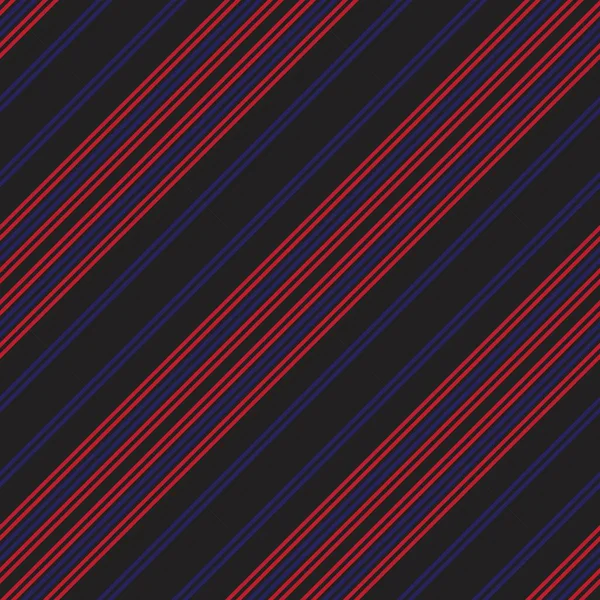 ファッション繊維 グラフィックに適した赤と青の斜めの縞模様シームレスなパターンの背景 — ストックベクタ