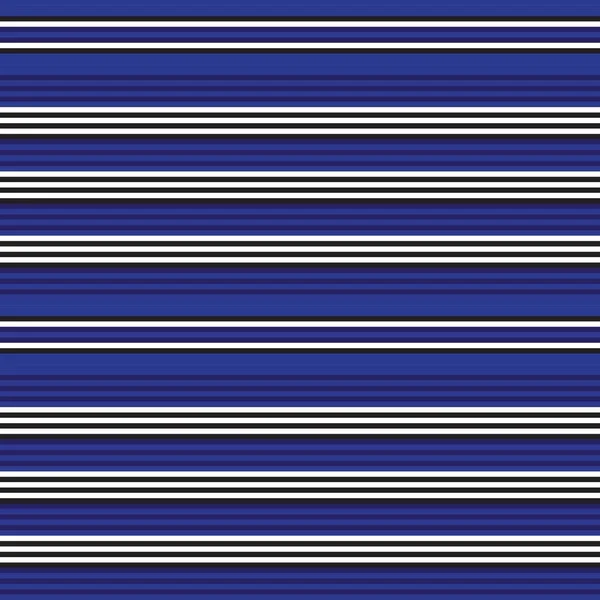 Μπλε Οριζόντια Ριγέ Αδιάλειπτη Φόντο Μοτίβο Κατάλληλο Για Υφάσματα Μόδας — Διανυσματικό Αρχείο