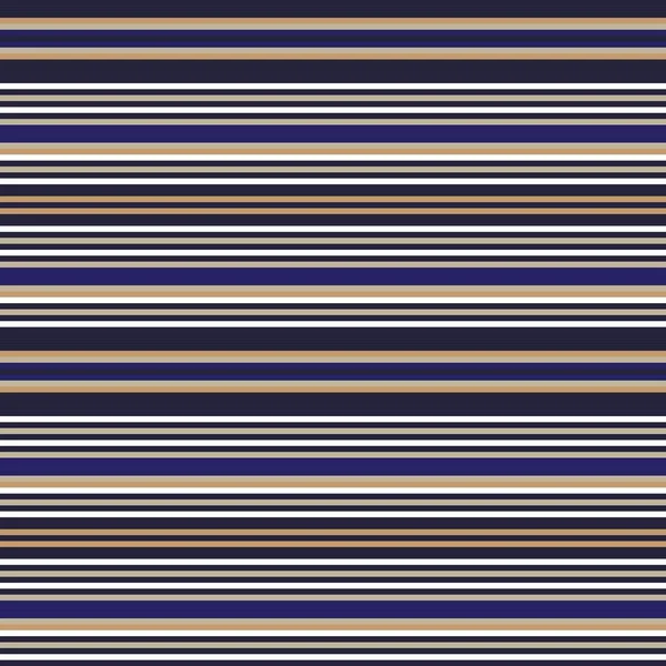 Blue Horizontal Striped Seamless Pattern Background Suitable Fashion Textiles Graphics — Stock Vector