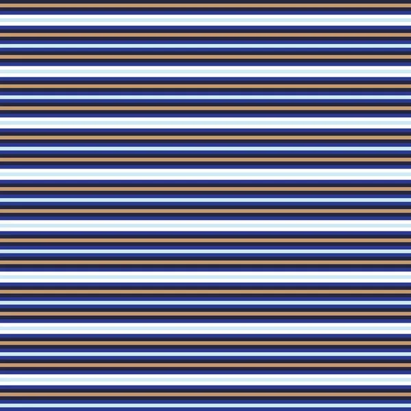 Bleu Horizontal Rayé Fond Motif Sans Couture Adapté Pour Les — Image vectorielle