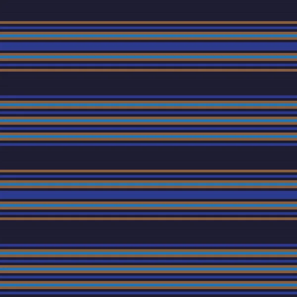 Blue Horizontal Striped Seamless Pattern Background 그래픽 — 스톡 벡터