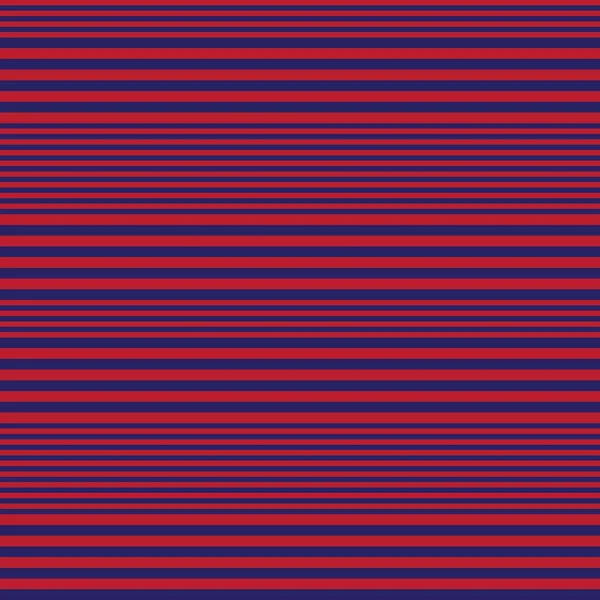 Red Blue Horizontal Striped Seamless Pattern Background 그래픽 — 스톡 벡터