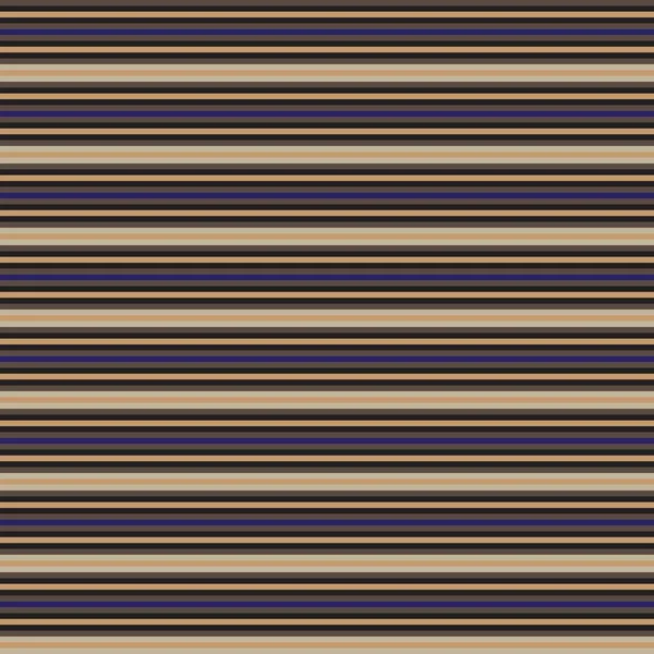 Brown Taupe Horizontal Striped Seamless Pattern Background Suitable Fashion Textiles — Stock Vector