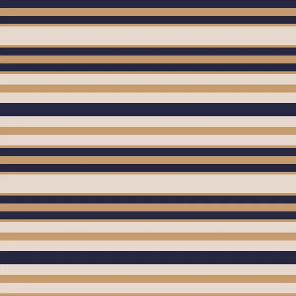 Brown Taupe Horizontal Stripped Seamless Pattern Background 그래픽 — 스톡 벡터