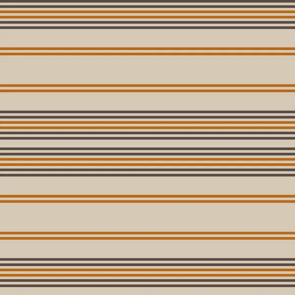 Orange Horizontal Striped Seamless Pattern Background 그래픽 — 스톡 벡터