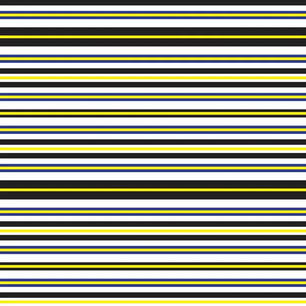 Žluté Vodorovné Pruhované Bezešvé Vzor Pozadí Vhodné Pro Módní Textilie — Stockový vektor