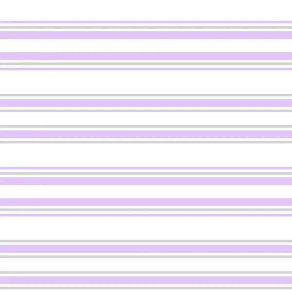Фіолетовий Горизонтальний Смугастий Безшовний Візерунок Фон Підходить Модного Текстилю Графіки — стоковий вектор