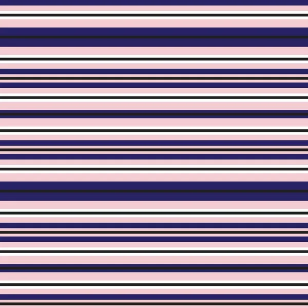 Pink Navy Horizontal Striped Seamless Pattern Background Suitable Fashion Textiles — Stock Vector