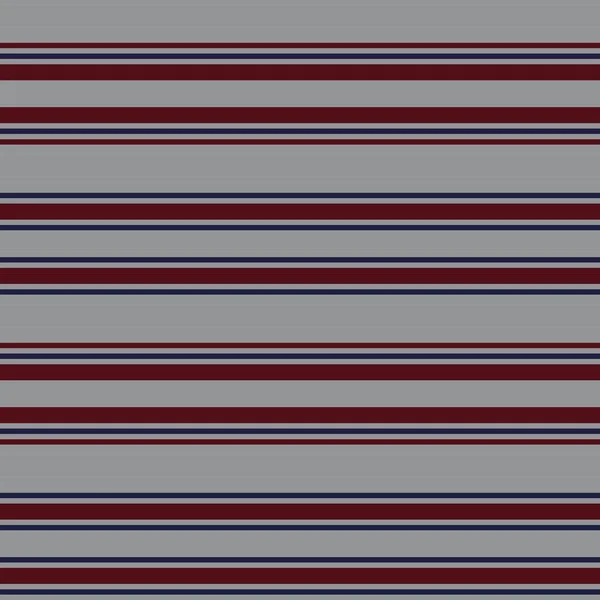 Grey Horizontal Striped Seamless Pattern Background 그래픽 — 스톡 벡터