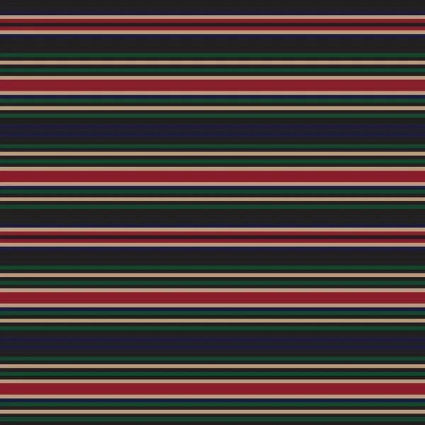 Christmas Horizontal Striped Seamless Pattern Background 그래픽 — 스톡 벡터