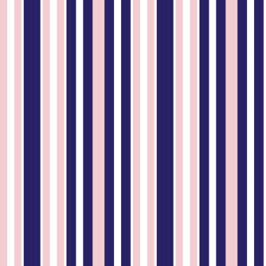 Moda tekstil ve grafikleri için uygun pembe ve donanma dikey çizgili düz desenli arkaplan