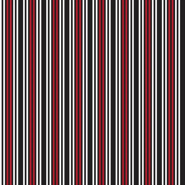 Fondo Patrón Inconsútil Rayado Vertical Rojo Adecuado Para Textiles Moda — Vector de stock