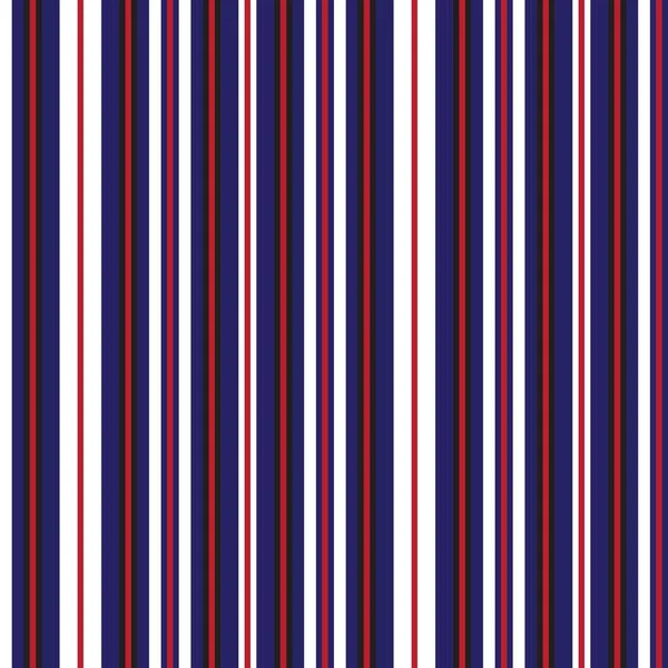 Red Blue Vertical Striped Seamless Pattern Background Suitable Fashion Textiles — Stock Vector