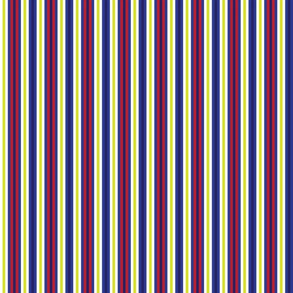 Red Blue Vertical Striped Seamless Pattern Background Suitable Fashion Textiles — Stock Vector