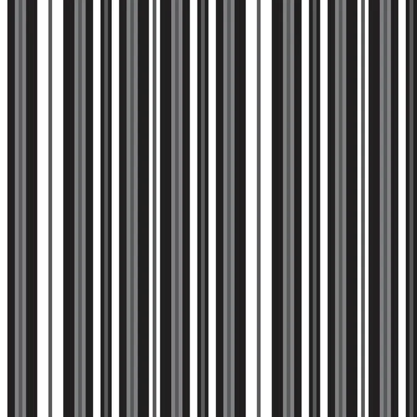 Black White Vertical Striped Seamless Pattern Background Suitable Fashion Textiles — Stock Vector