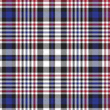 Kırmızı Glen Ekose desenli, moda tekstil ve grafikleri için uygun.