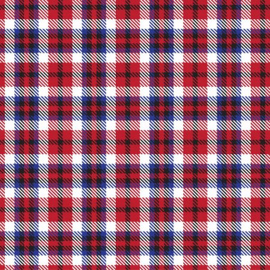 Kırmızı Glen Ekose desenli, moda tekstil ve grafikleri için uygun.