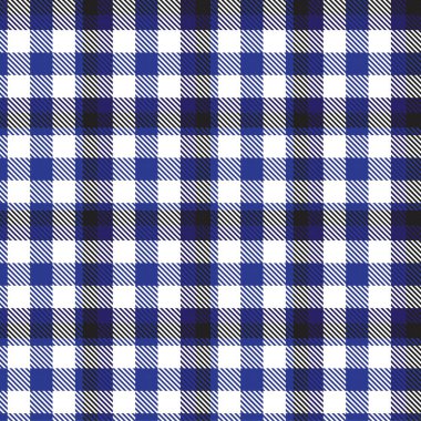 Mavi Glen Ekose desenli, moda tekstil ve grafikleri için uygun.