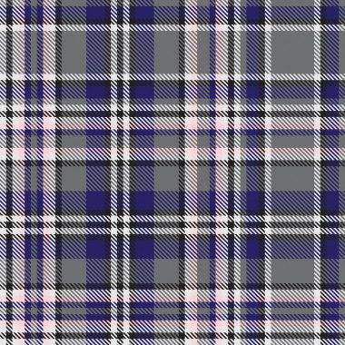 Mavi Glen Ekose desenli, moda tekstil ve grafikleri için uygun.