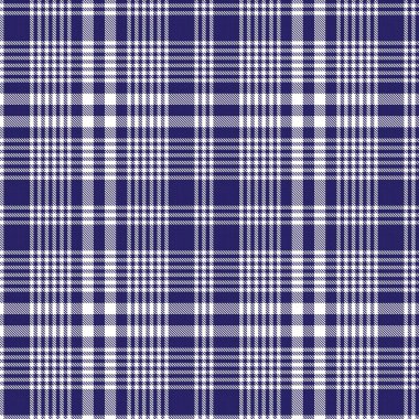 Mavi Glen Ekose desenli, moda tekstil ve grafikleri için uygun.