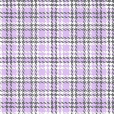 Mor Glen Ekose desenli, moda tekstil ve grafikleri için uygun.