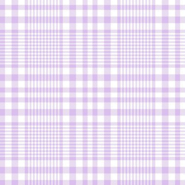 Mor Glen Ekose desenli, moda tekstil ve grafikleri için uygun.