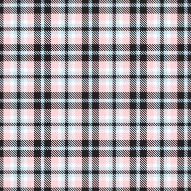 Pembe Glen Ekose desenli moda tekstil ve grafikleri için uygun kusursuz desen