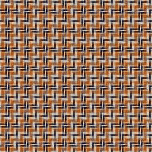 Orange Glen Plaid Motif Sans Couture Texturé Adapté Aux Textiles — Image vectorielle