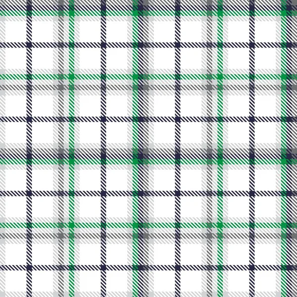 Patrón Sin Costura Texturizado Cuadros Green Glen Adecuado Para Textiles — Archivo Imágenes Vectoriales