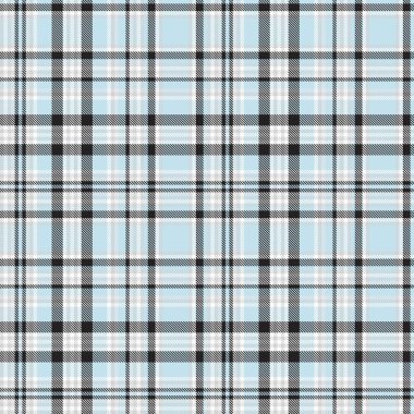 Gökyüzü Mavisi Glen Ekose desenli moda tekstil ve grafikleri için uygun