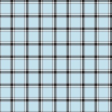 Gökyüzü Mavisi Glen Ekose desenli moda tekstil ve grafikleri için uygun