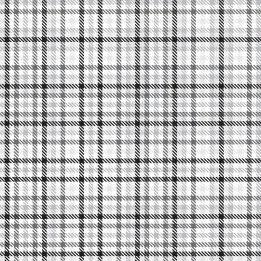 Beyaz Glen Ekose desenli, moda tekstil ve grafikleri için uygun.