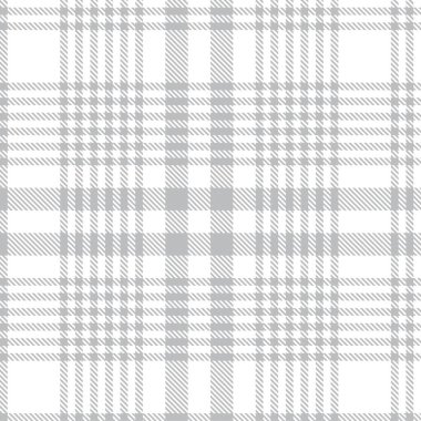 Beyaz Glen Ekose desenli, moda tekstil ve grafikleri için uygun.